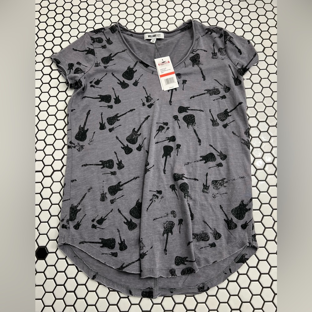 NWT William Rast v neck t shirt size XS